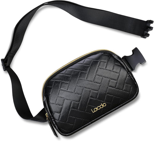 Fanny Packs for Women Adjustable Strap Crossbody Bag Ã¢ÂÂ Black