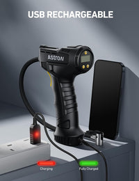 Cordless Tyre Inflator Air Compressor Handheld Pump with Torch 150PSI