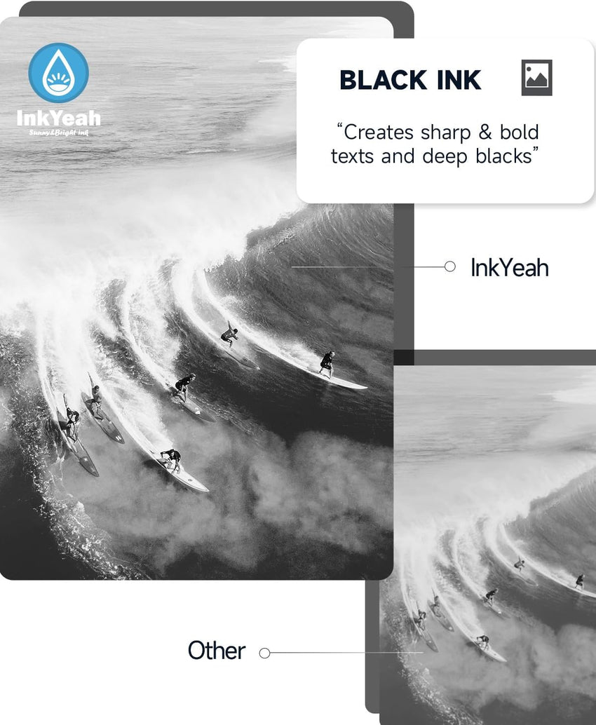 301XL Ink Cartridges BK/CMY- 750/450+ Pages, Replacement for HP 301 Ink Cartridges Black and Colour Original, Printer Ink 301 XL for DeskJet 3050 2050 2540 1050 Envy 4500 4504 OfficeJet 2620 4630 4632