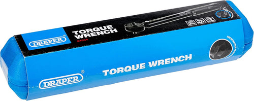Draper Torque Wrench 3/8in Square Drive 10â80Nm Micrometer Reversible Blue 3/8in