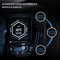 Thermalright Frozen Vision 360 READ DESC Liquid CPU Cooler with 12cm PWM Fan Black