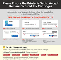 COCCINK 65XL for HP Deskjet 3755 Ink Cartridges, HP DeskJet 3700 3752 3772 2600 2622 2624 2636 2652 2655 Envy 5052 5012 5055 5000 Printer Remanufactured, 1 Black 1 Color Combo Pack