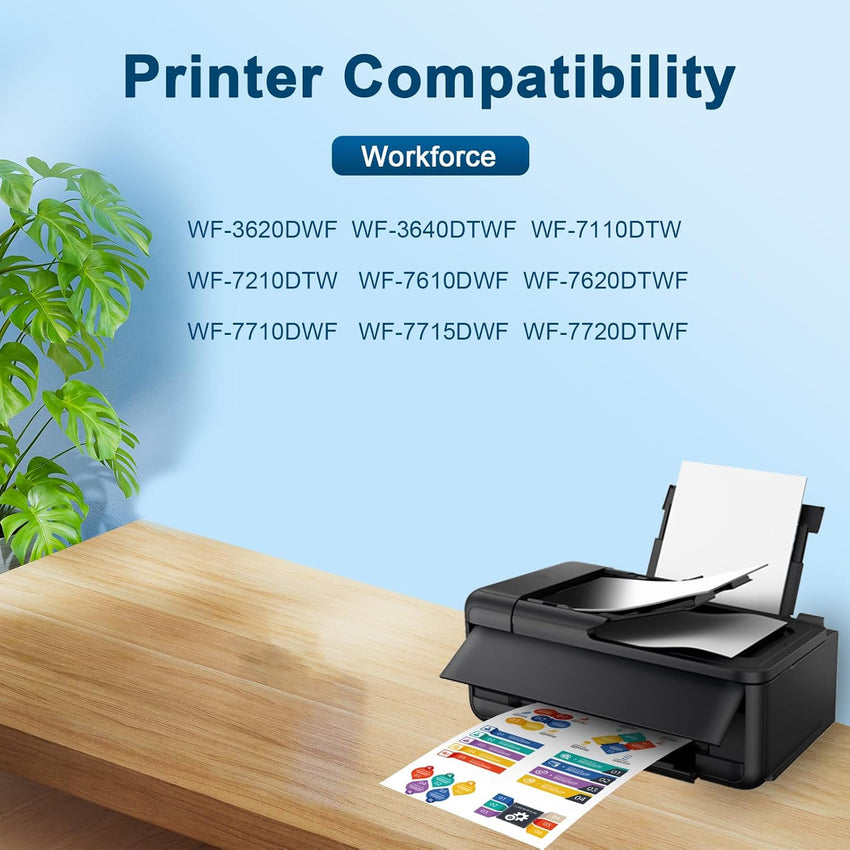 Jagute 27XL Printer Cartridges Replacement for Epson 27 Cartridges Multipack (12-Pack) for Workforce WF-7620 WF-3620 WF-3640 WF-7610 WF-7720 WF-7110 WF-7715 WF-7210 WF-7722