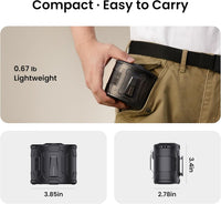 Portable Waist Fan Clip-On 4-in-1 360Â° Rotatable Airflow Rechargeable Personal Fan