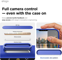 elago Magnetic Silicone Case Compatible with iPhone 17 Pro Case 6.3â - Compatible with MagSafe, Premium Liquid Silicone Material, Protective Cover, Shockproof, Slim Phone (Cobalt Blue)