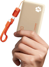 Portable Power Bank 10000mAh 45W PD Fast Charge Ultra Slim â Beige