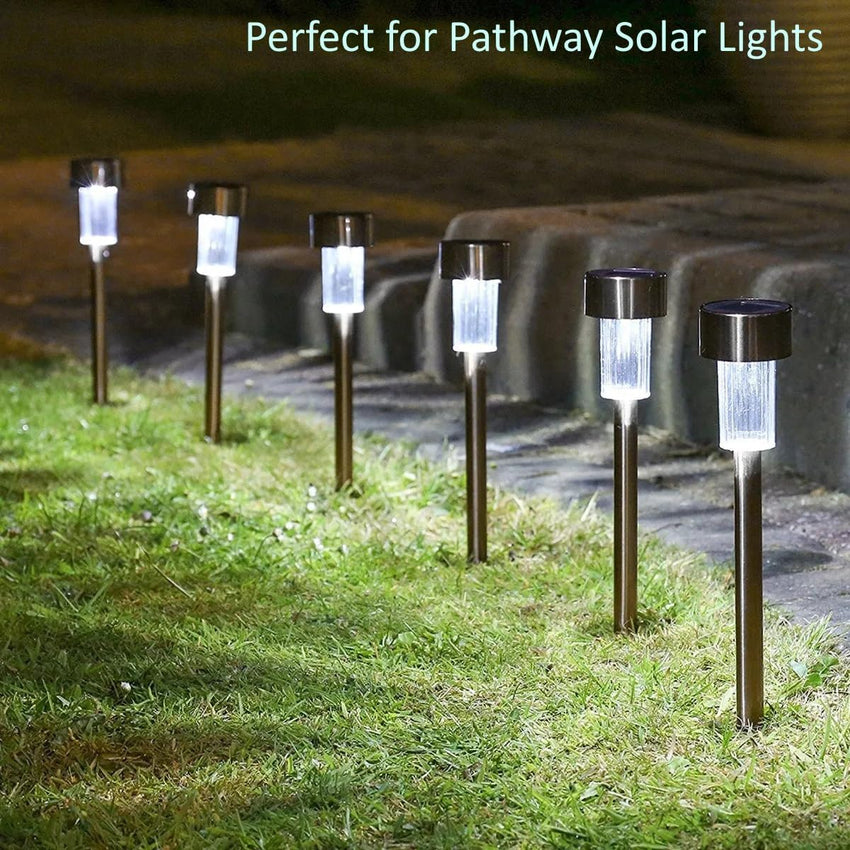 Soluminate AA Solar Light Batteries (300mAh) 1.2V Rechargeable NiMH for outdoor solar garden lights (10-Pack)
