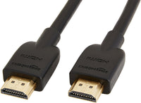 Amazon Basics CL3 Rated High Speed 4K HDMI Cable (18Gbps, 4K/60Hz) - 10 Feet, Black
