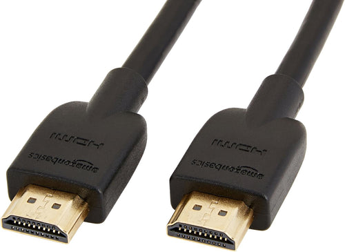 Amazon Basics CL3 Rated High Speed 4K HDMI Cable (18Gbps, 4K/60Hz) - 10 Feet, Black