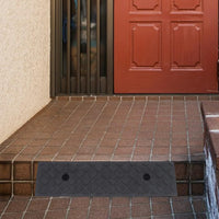 iplusmile Rubber Threshold Ramps for Cars Wheelchair Driveway Curb Ramps â Durable