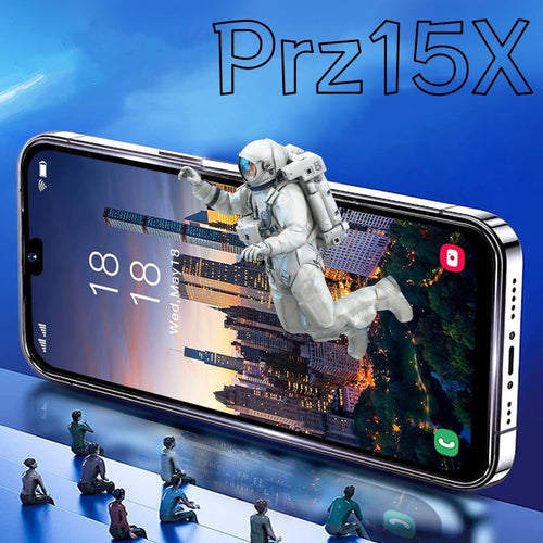 PrzTIk 6.3" HD Screen Cheap Smartphone, 16GB ROM (Expansion to 128GB), 4000mAh Large Battery, Dual SIM Dual Camera,Android 10.0,Support WIFI Bluetooth Face ID Mobile Phone (Purple)