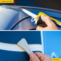 Sika Sikaflex 521 UV Weathering-Resistant Sealant Adhesive Overpaintable â Black 300ml