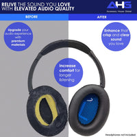 AHG Accessory House Global Replacement AE2 / Soundtrue ear pads and Headband pad cushion kit. Compatible with Bose SoundLink AE/SoundTrue AE/Around-Ear 2 and Around-Ear 2 Wireless Headphones