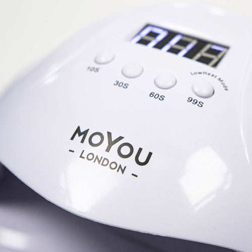 MOYOU LONDON 6W UV LED Nail Lamp Fast Curing Nail Dryer 4 Timer Settings Auto Sensor USB