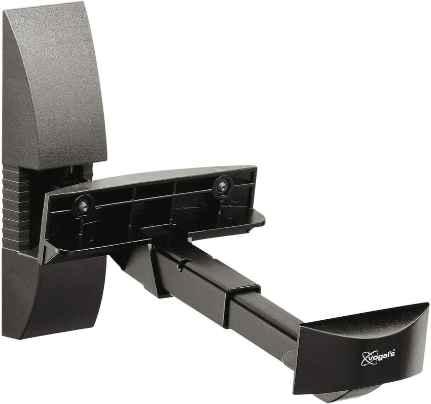 Vogel's VLB 200 Universal speaker wall bracket, Swivels up to 90o (left/right), Tiltable up to 15o, Max. 44 lbs (20 kg), Black, 2 brackets