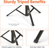 Amazon Basics Extendable Phone Tripod READ DESC & Selfie Stick 162cm/64inch, Black