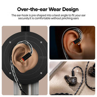 LINSOUL Terras Modular IEM Cable Detachable Connectors 3.5 Only