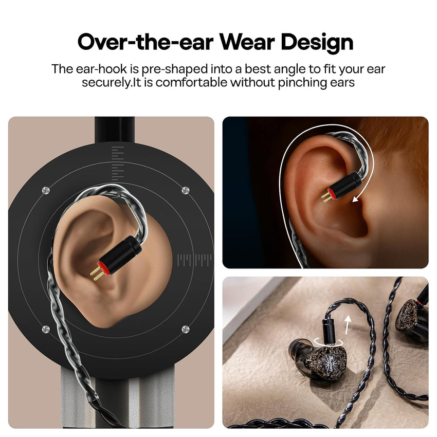 LINSOUL Terras Modular IEM Cable Detachable Connectors 3.5 Only