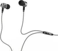 Okun G50MW HD Earphones, Metal In-Ear Headphones Earphones High Sensitivity Microphone - Noise Isolating