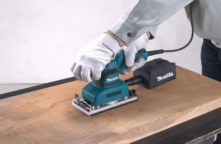 Makita Orbital Sander 240V 1/3in Sheet BO3710