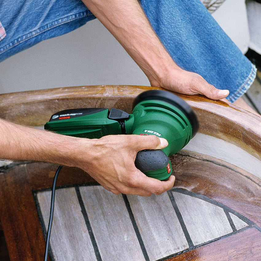 Bosch Random Orbit Sander PEX 220 A (220 W, in Carton Packaging)