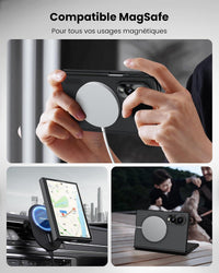 Samsung Galaxy Z Fold 8 Protective Case MagSafe Hinge Protection Shockproof Black