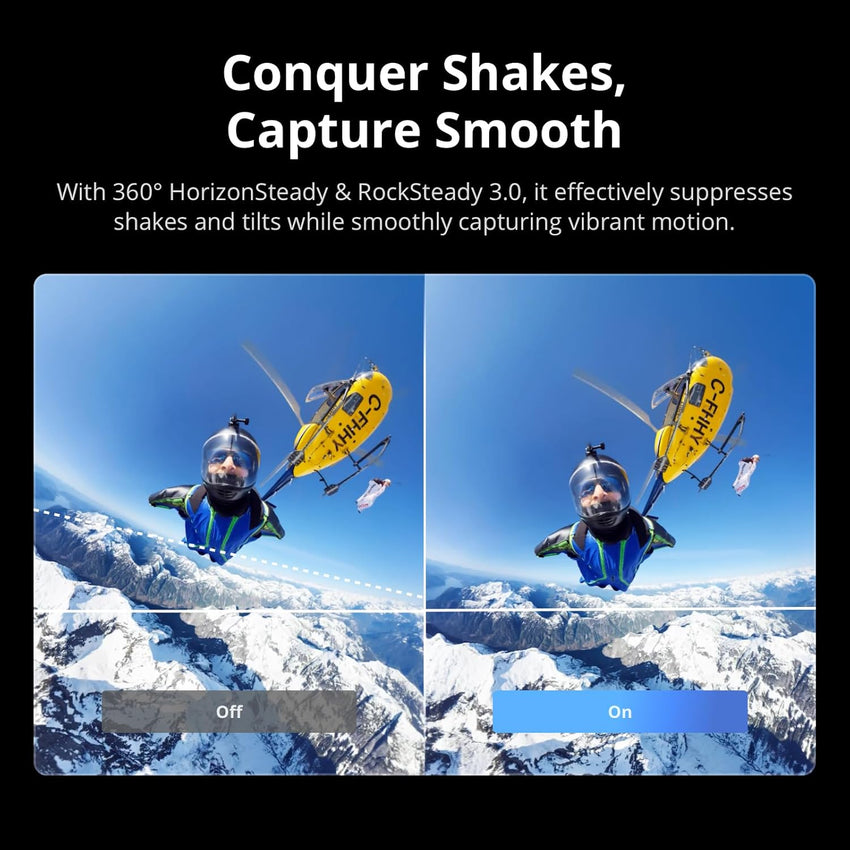 DJI Osmo 360 Standard Combo, 360 Camera With 1-Inch 360^0 Imaging, Native 8K 360^0 Video, 4K/120fps & 170^0 Boost Video, 120MP 360^0 Photo, 100-Min 8K Recording, Waterproof, Action Camera for Sports, Vlog