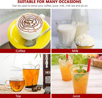 Colour-Changing Glass Travel Mug Temperature Sensitive Reusable â 5.3in