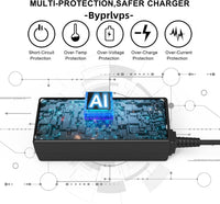 Universal Byprlvps 45W Chromebook Charger Type-C Compatible with Acer,Lenovo,Hp Chromebook Charger,Asus,Samsung,Google,Dell Laptop USB C Fast Charging Power Adapter UK Replacement