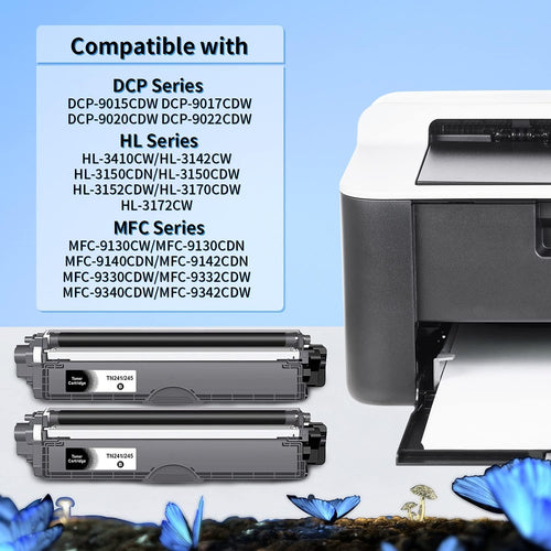 LOSMANN Compatible Toner Cartridge Replacement for Brother TN-241 TN-245 for Brother DCP-9015CDW 9020CDW HL-3140CW 3150CDW 3170CDW 3142CW 3152CDW MFC-9130CW 9140CDN 9340CDW 9330CDW (1 Black)