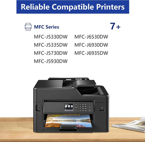 LC3219XL Replacement for Brother LC3219XL LC3217 Ink Cartridges Set High Yield, for Brother MFC-J5330DW MFC-J5335DW MFC-J5730DW MFC-J5930DW MFC-J6530DW MFC-J6930DW MFC-J6935DW (8 Pack)
