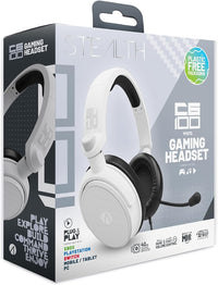 STEALTH C6-100 Gaming Headset Range (Matte White)