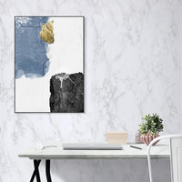 Hode Marble Sticky Back Plastic 60cm X 10m Granite White Grey Vinyl Wrap Contact Paper Self Adhesive Wallpaper Waterproof PVC Roll for Kitchen Countertop Furniture Easy to Remove