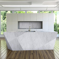 Hode Marble Sticky Back Plastic 60cm X 10m Granite White Grey Vinyl Wrap Contact Paper Self Adhesive Wallpaper Waterproof PVC Roll for Kitchen Countertop Furniture Easy to Remove