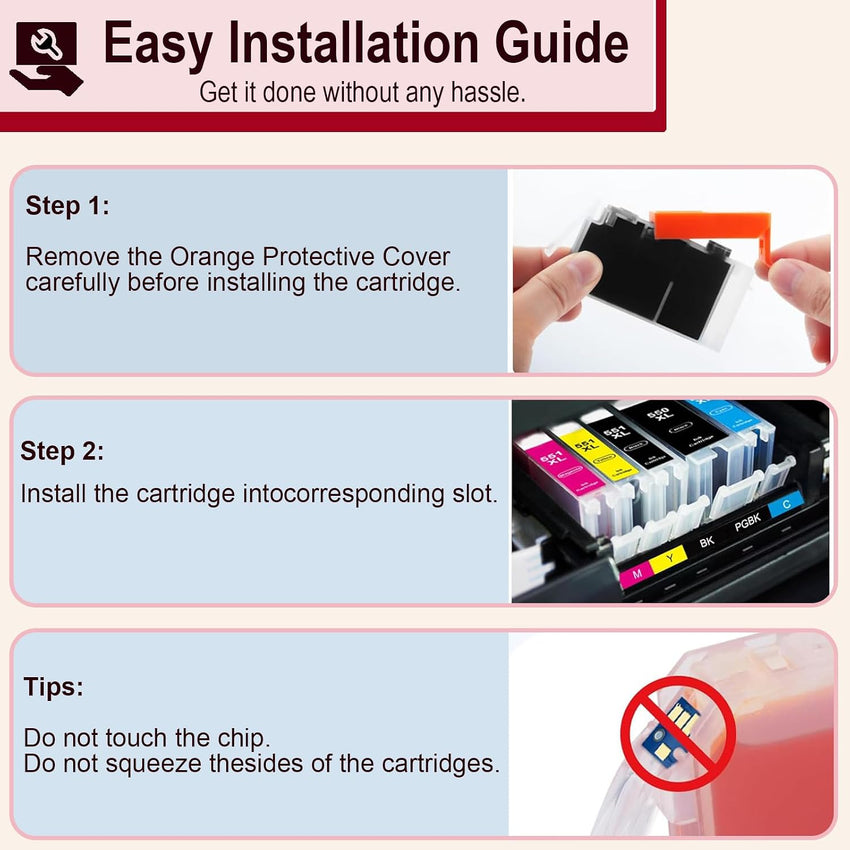 15 pack 570 571XL CLI 571XL Ink Cartridges Compatible for Canon 570 571