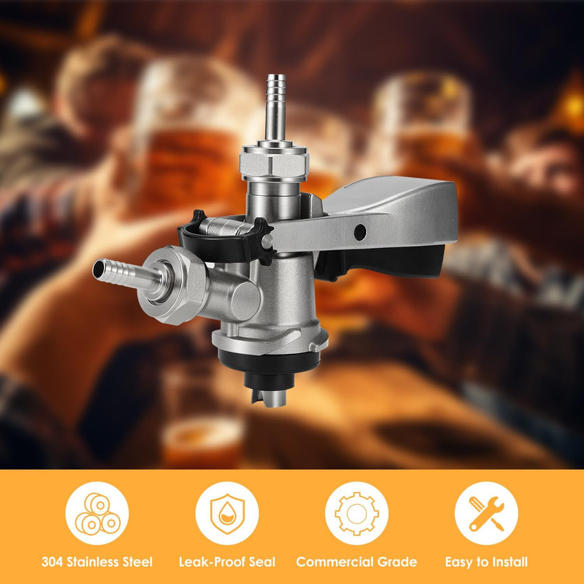 Keg Coupler Stainless Steel S Type Sankey Beer Tap Ã¢ÂÂ Home Brewing