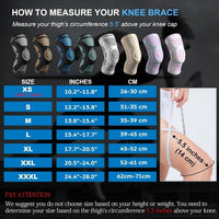 NEENCA Professional Knee Brace,Knee Compression Sleeve Support for Men Women with Patella Gel Pads & Side Stabilizers,Medical Grade Knee Pads for Running,Meniscus Tear,ACL,Arthritis,Joint Pain Relief