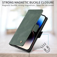 ILING Case for Xiaomi Redmi Note 11 Pro+ Plus 5G, Ultra-thin Leather PU Skin Wallet Cover Flip Folio Shockproof Case with Card Slots, Kickstand, Magnetic Close, RFID Blocking (Green)