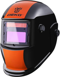 DEKO Welding Mask Helmet Auto Darkening, Welders Mask, Welding Helmets Solar Powered Auto Darkening