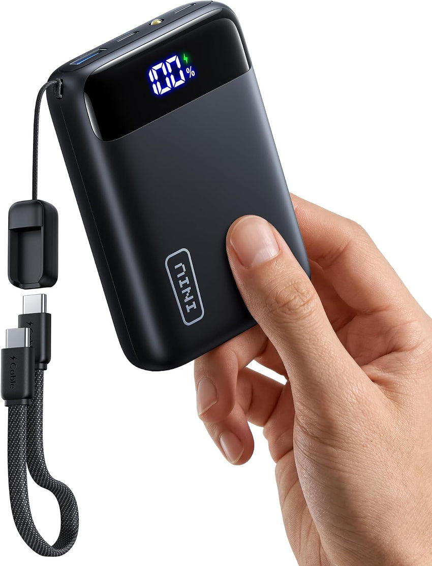 INIU Power Bank, Smallest 22.5W 20000mAh Portable Charger, USB C In & Out Fast Charging Mini Battery Pack, Mobile Phone Powerbank Compatible with iPhone16 15 14 13 12 Pro Max Samsung S23 iPad Tablet
