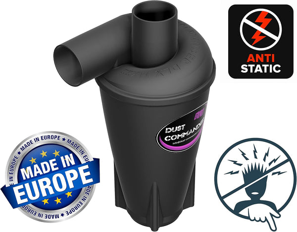 DUST COMMANDER DLX ESD MKII Professional Cyclone Dust Extractor/Filter/Separator - antistatic