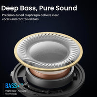 TOZO A1 Wireless Earbuds, Bluetooth 5.3 Earphones, Support APP EQ Setting, 30H Long Playtime, Ear Buds with HiFi Stereo Sound, Light-Weight Wireless Earphones, IPX5 Waterproof