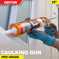 Caulking Gun Metal Frame Hex Rod Plunger Handle with Release Lever â for Sealants