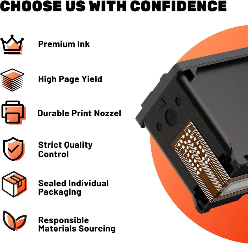 COCCINK PG-560 XL CL-561 XL Printer Ink Cartridges Replacement for 560XL 561XL Compatible for pixma TS5350 TS7450 TS5351 TS5352 TS5353 TS7451 Black Colour Multipack High Yield