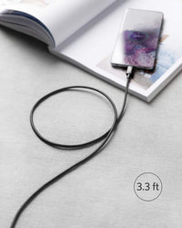 Anker USB C to USB C Charger Cable, Nylon USB-C to C Cable (3ft, 2-Pack), 60W (3A) for iPhone 17/16/15, iPad Pro, Samsung Galaxy, MacBook Pro,and More