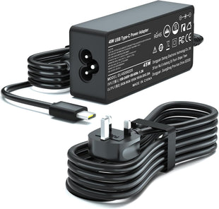 Xintala 45W USB C Laptop Charger Compatible with Lenovo Chromebook 100e 300e 500e Series, Acer, HP, Asus, Dell, Samsung and More Type-C Power Supply