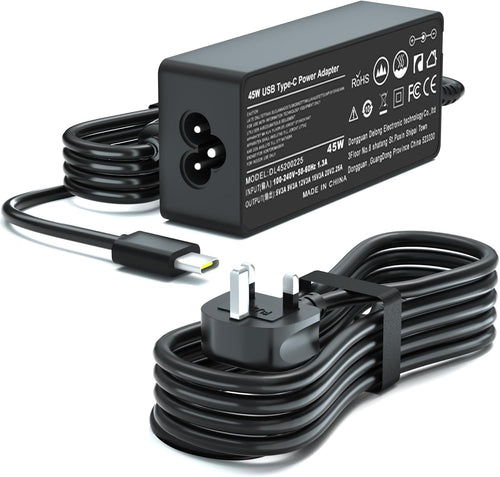 Xintala 45W USB C Laptop Charger Compatible with Lenovo Chromebook 100e 300e 500e Series, Acer, HP, Asus, Dell, Samsung and More Type-C Power Supply