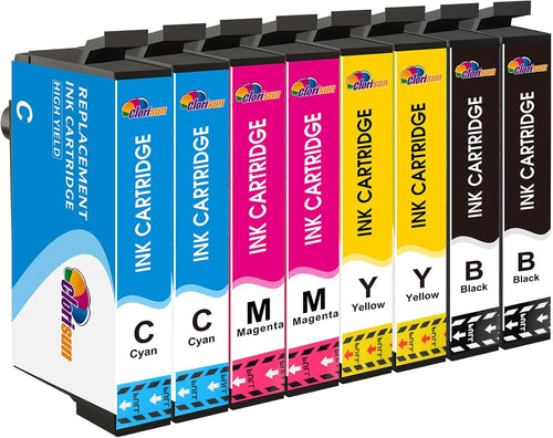 Clorisun Replacement for 405XL7 pack Compatible with Epson WF-3820 Ink Cartridges for Epson WorkForce Pro WF-4820 WF-3820 WF-7830 WF-7840 WF-7310 WF-4830 WF 7310 WF 7830 WF 4820 Ink Cartridges