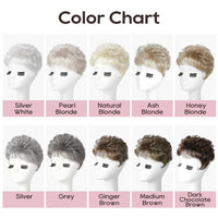 Hair Topper Synthetic Wiglet for Thinning Hair â Dark Blonde