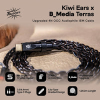 LINSOUL Terras Modular IEM Cable Detachable Connectors 3.5 Only